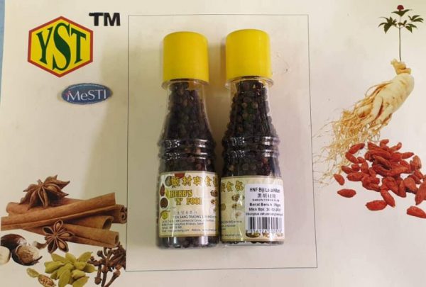 HnF Biji Lada Hitam (70gm)9356128000578
