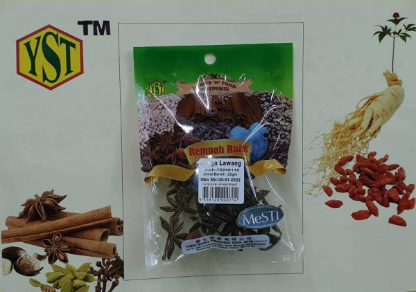 Bunga Lawang (25gm x 10pk)9356128000714