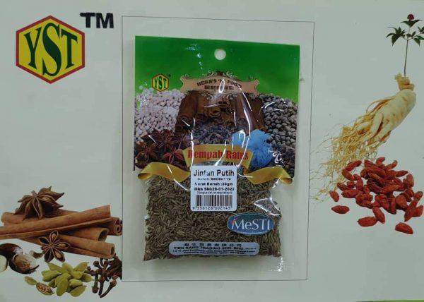 Jintan Putih (30gm x 10pk)9356128002145