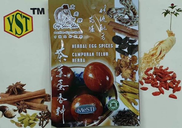 YST Tea Egg Spicy(40gm x 10 pk)9356128001681