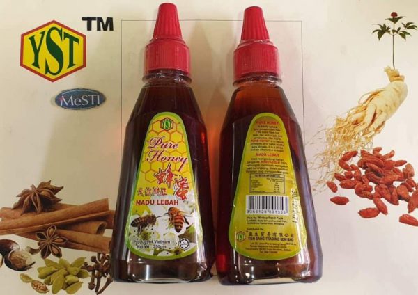 YST Pure Honey 350ML x48 btl 9356128001353