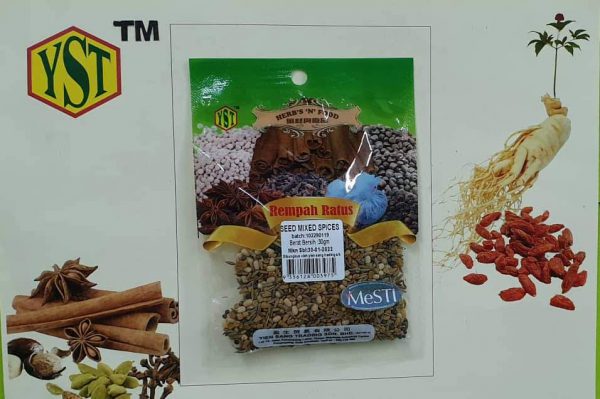Seed Mixed Spices (30gm x 10pk)9356128003975