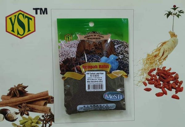 HnF Serbuk Lada Hitam (50gm x10pk)9356128005450