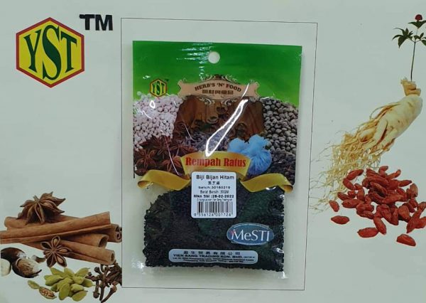 Biji Bijan Hitam (30gm x 10pk)9356128001728